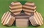 Bowl #810 - Premium Peruvian Walnut & Mahogany FIVE Piece Bowl Turning Blank Set ~ $139.99